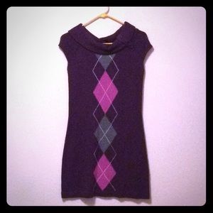 Knit sweater dress